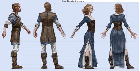 Farmer Clothes Back concept art from The Elder Scrolls V: Skyrim by Adam Adamowicz Skyrim Clothes, Farmer Clothes, Adam Adamowicz, Skyrim Concept Art, Farmer Outfit, Concept Art Character Design, Scifi Fantasy Art, Elder Scrolls V Skyrim, Butterfly Illustration