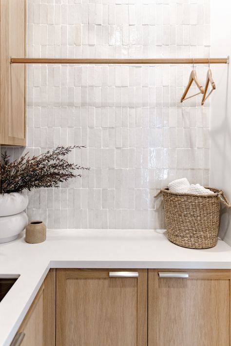 Cool Laundry Room, Laundry Room Organization Diy, Laundry Room Tile, Dream Laundry Room, White Laundry, Mudroom Laundry Room, Farmhouse Renovation, Laundry Room Renovation, Laundry Design