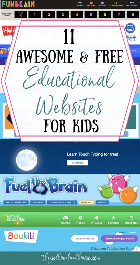 Free Educational Websites, Websites For Kids, Learning Websites For Kids, Educational Websites For Kids, Teaching Math Elementary, Educational Website, Make Learning Fun, Math Literacy, Free Homeschool