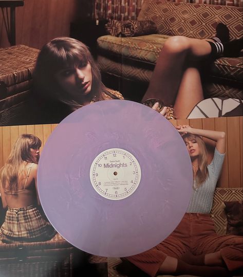 #midnights #taylorswift Midnights Lavender Edition, Midnights Vinyl, Vinyl Cd, Shadow Box, Taylor Swift, Swift, Cd, Lavender, Vinyl