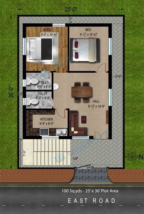 25 By 30 House Plans, 25x35 House Plans, Low Budget House Plans, 900 Sq Ft House, 20x30 House Plans, Square House Plans, Low Budget House, 20x40 House Plans, 30x40 House Plans