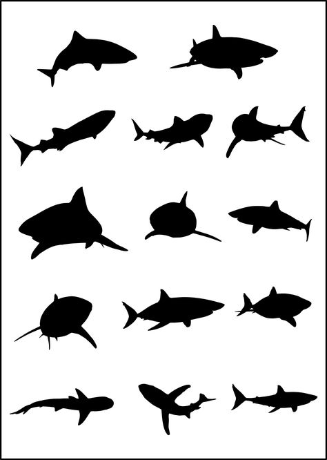 Shark Vector Illustration, Shark Drawing, Vector Shapes, File Free, Logo Designs, Hd Images, Sharks, Hd Wallpapers, Transparent Png