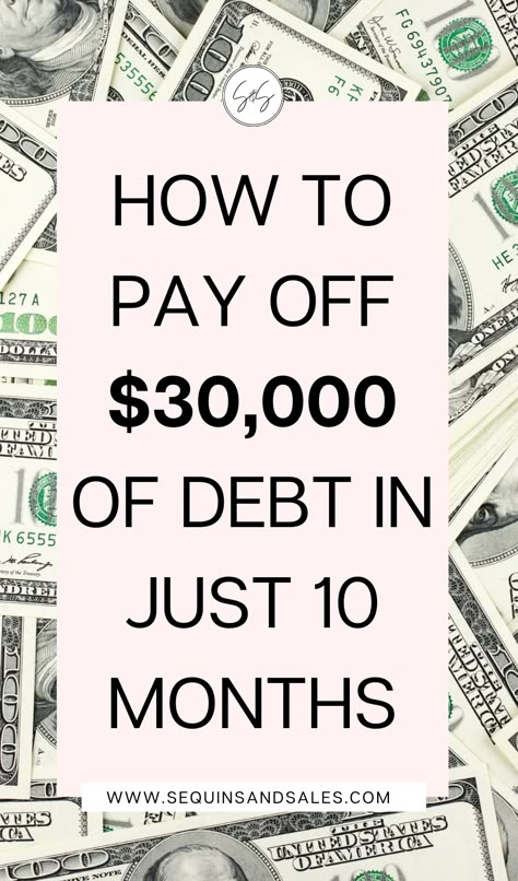 How to Pay Off $30,000 of Debt in Just 10 Months How To Pay Off Large Debt, Paying Debt Quotes, Debt Free Scriptures, How To Pay Off 10000 In Debt Fast, Budget Planner To Pay Off Debt, Best Way To Get Out Of Debt, Manifest Debt Free, Avalanche Method Pay Off Debt, Ways To Get Out Of Debt