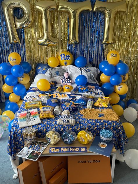 Pitt University Aesthetic, University Of Pittsburgh Aesthetic, Technology Bed, Pitt University, College Bed, College Decision, Bed Party, College Tennis, High Point University