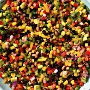 Best Texas Caviar Ever (Cowboy Caviar) - Alphafoodie Flax Seed Milk Recipe, Gyoza Sauce, Crispy Fried Chicken Breast, Soy Milk Recipes, Cowboy Salad, Texas Caviar Recipe, Homemade Soy Milk, Shawarma Seasoning, Texas Caviar