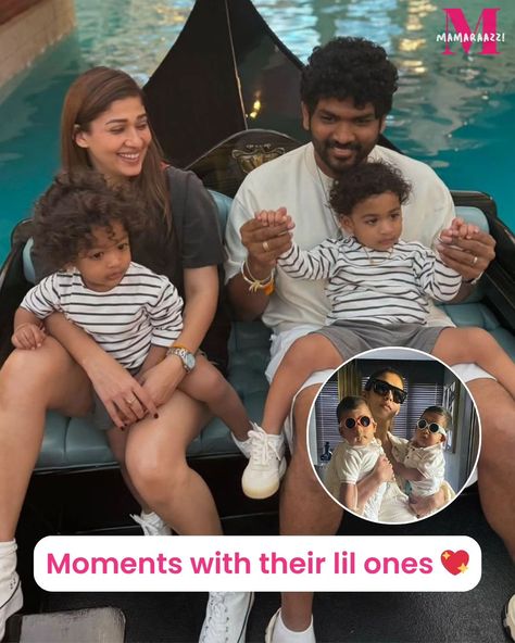 Nayanthara and Vignesh with their twins is the cutest thing you will see today ❤️ Just look at all of them with the widest smiles on their faces ✨ [Nayanthara, Celeb couple, celeb gossip, celeb news, celeb updates, Bollywood updates, Bollywood fans, Bollywood gossip, Bollywood actor, mamaraazzi] Bollywood Updates, Bollywood Gossip, Bollywood Actors, Celebrity Couples, Twins, Actors, In This Moment, Quick Saves