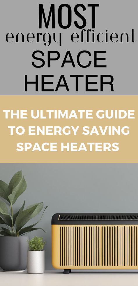 An energy-efficient space heater placed beside a lush green plant, visually representing the balance of cozy warmth and eco-friendliness as detailed in the guide to energy-saving space heaters. Heater Aesthetic, Best Space Heater, Winter Tips, Winter Hacks, Space Heaters, Space Heater, Small Apartment, Large Homes, What Type