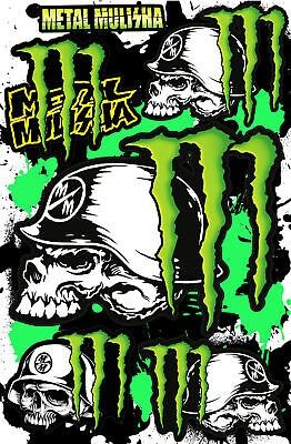 Metal Mulisha, Monster Can, New England, Comic Book Cover, Design, Art