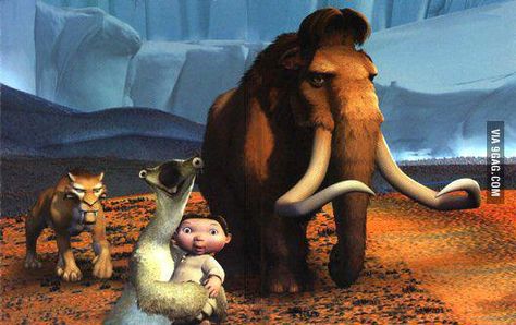 Ice Age 1, Ice Age Funny, Roar Song, Ice Age Movies, Sid The Sloth, Blue Sky Studios, All Dinosaurs, Memes Of The Day, Ice Age