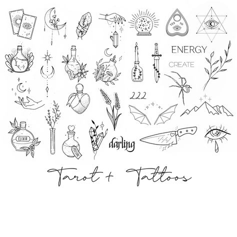 Tattoos + Tarots 🃏 🖊️ Come join us for Happy Hour, Flash Tattoos and Tarot Cards (readings brought to you by @healedbytashi for $25) on August 10th from 2:00-8:00pm! AUGUST 10TH, 2024 FLASH SALE RULES: - Designs are 1-2 inches - 1 for $70 2 for $125 or 3 for $175 - NO ADJUSTMENTS CAN BE MADE - Black Ink Only - Ephemeral ink available for an extra $50 - No Fingers, Ribs or Ears - -NO KIDS or PETS ALLOWED - Please limit guests to 1 - The Flash Sale is 9am-8pm, however Happy Hour and Taro... Tarot Flash Tattoo, Simple Tarot Card Tattoo, Tarot Card Tattoo Minimalist, Tarot Tattoos, Tarot Cards Tattoo, Flash Tattoo Sleeve, Tarot Card Readings, All Tarot Cards, Tarot Card Tattoo