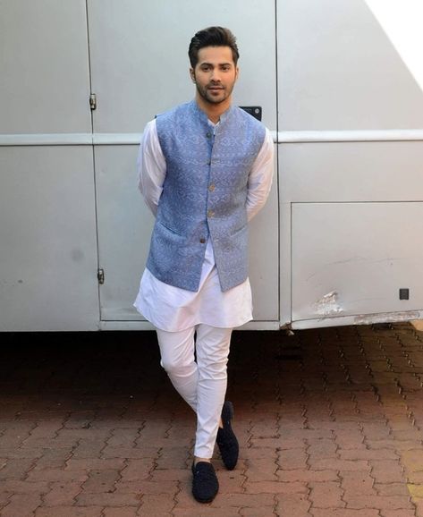 Varun Dhawan, Indian Clothes, Indian Outfits, Normcore, Actors, Collar, Women's Top, Quick Saves, Clothes