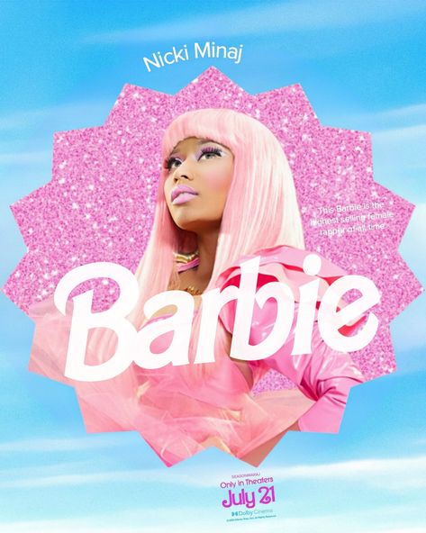 Nicki Minaj Poster, School Campaign Posters, Nicki Minaj Fashion, Barbie Tattoo, Nicki Minaj Wallpaper, Nicki Minaj Barbie, Nikki Minaj, Music Poster Design, Drawing Wallpaper