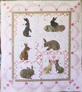 Dorothy Baker Designs: 2013 Alex Anderson, Boho Bunny, Easter Placemats, Knitting Room, Bunny Halloween Costume, Block Quilt, Spring Quilts, Some Bunny Loves You, The Quilt Show