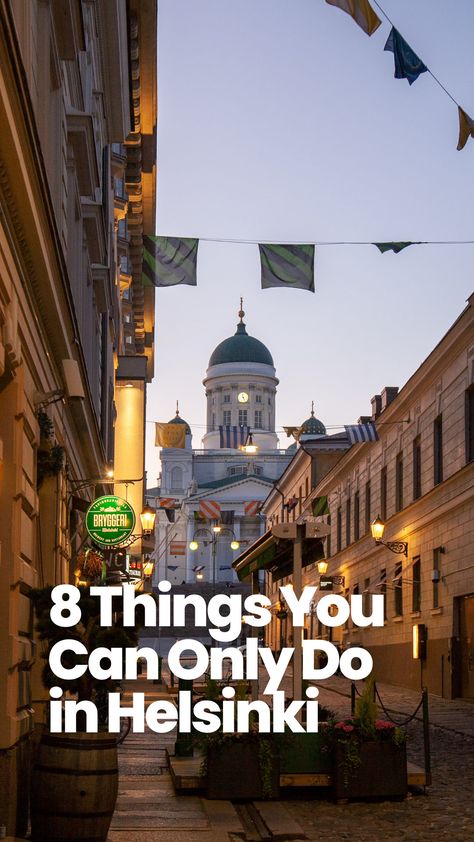 From visiting saunas to heading into the woods, here's what to do in the Finnish capital of Helsinki. Visit Helsinki, Europe Travel Photos, Europe Holidays, Cities In Italy, Travel Around Europe, New Experiences, Euro Summer, Dream Travel Destinations, Amazing Travel Destinations