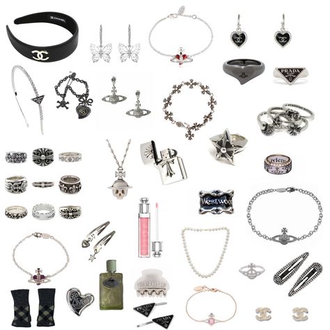 Shifting Accessories Ideas, Y2k Acssesories, 2yk Jewelry, Y2k Assessories Png, Y2k Fashion Accessories, 90s Grunge Accessories, Y2k Accessories Ideas, 2010s Accessories, Y2k Jewelry Aesthetic