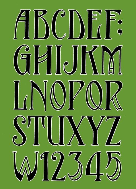 Alphabet based on the lettering typeface font  on the entrance of a hotel. 20s Lettering, The Seasons Font, Art Nouveau Lettering Alphabet, Gatsby Font Alphabet, Interesting Fonts, 1920s Fonts Typography, 1920s Font Alphabet, Artsy Fonts, Art Nouveau Font Typography