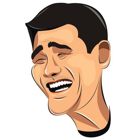 Yao Ming cartoon, "meme face". The most shared picture on social networks drawn by Digital Cartoons. Comedy Cartoon Images, Comedy Dp, Comedy Face, Celebrity Cartoon, Bappa Photo, Carry Minati, Yao Ming, Funny Cartoon Images, Ganpati Bappa Photo