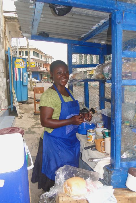 Street Food Vendor - Kumasi - Ghana Kumasi Ghana, Food Vendor, Adam Jones, Photo Archive, West Africa, Soul Food, Street Food, Ghana, Travel Tips