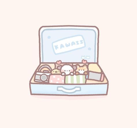 Hamster Banana, Pusheen Cute, Cute Easy Doodles, Cute Blue Wallpaper, Wallpaper Doodle, Cute Food Drawings, Cute Animal Drawings Kawaii, Cute Doodles Drawings, Cute Doodle Art