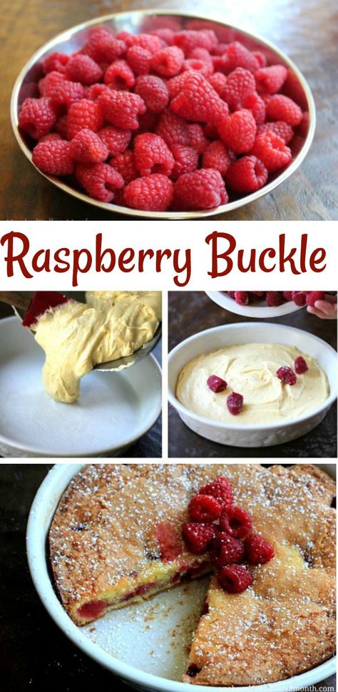 Fresh Picked Raspberry Recipes, What To Do With Fresh Picked Raspberries, Fresh Raspberry Dump Cake, Fresh Raspberry Recipes Easy, Frozen Rasberry Deserts, Easy Fresh Raspberry Desserts, Fresh Rasberry Deserts Easy, Red Raspberry Desserts, Raspberry And Blackberry Recipes