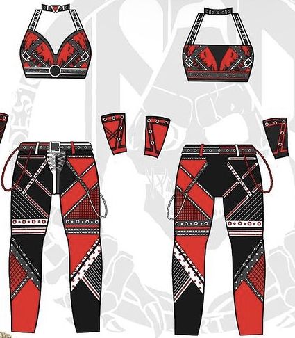 Wrestling Outfits Womens Ideas, Wrestling Outfits Womens, Wrestling Gear Women Ideas, Female Wrestling Gear, Wwe Female Wrestlers Outfits Ideas, Wwe Womans Outfits, Wwe Outfits Woman, Wwe Outfits Woman Ideas, Wwe Attire Ideas