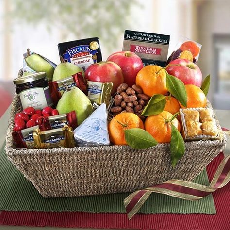 {Quick and Easy Gift Ideas from the USA} California Farmstead Gourmet and Fruit Basket http://welikedthis.com/california-farmstead-gourmet-and-fruit-basket #gifts #giftideas #welikedthisusa Fruit Basket Gift Ideas, Sausage Gift Basket, Basket Gift Ideas, Cherry Moon, Fruit Basket Gift, Gourmet Snacks, Snack Gift, Gourmet Gift Baskets, Fruit Gifts