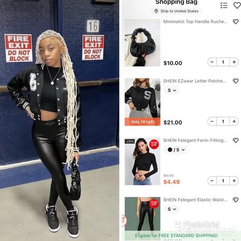 Baddie Summer Outfits School, Birthday Outfit Ideas For Teens, Shein Outfits Black, Shein Outfits Black Women, Shein Order, Outfit Ideas For Teens, Birthday Outfit Ideas, Gangsta Girl Style, Shein Fits