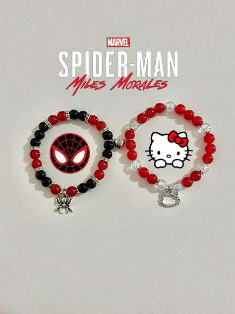 Search: 1 result found for "miles hello kitty" – JewelryByASY Miles Morales Bracelet, Hello Kitty Bracelet, Red Hello Kitty, Matching Couple Bracelets, Crystal Bead Jewelry, Fancy Jewelry Necklace, Bff Necklaces, Mexican Jewelry, Diy Bracelet Designs