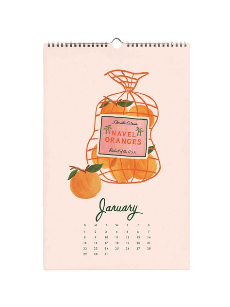 Procreate Calendar, Fruit Calendar, Diy Calendar Ideas, Graphic Design Calendar, Flip Desk, Calendar Design Inspiration, Travel Calendar, 달력 디자인, Fruit Stand