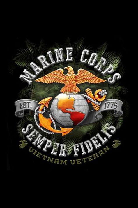 United States Marine Corps Semper Fidelis Vietnam Veteran. The Eagle, Globe, and Anchor is the official emblem and insignia of the United States Marine Corps Usmc Wallpaper, Once A Marine, Semper Fidelis, Marine Wife, Marine Mom, United States Marine, Us Marines, United States Marine Corps, Us Marine Corps