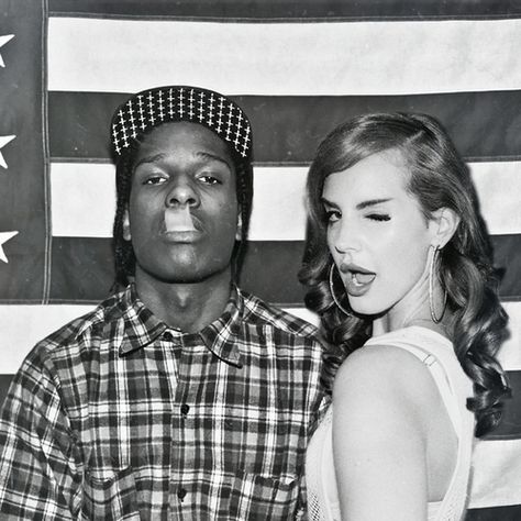 lana & a$ap Lana Del Rey National Anthem, Asap Rocky, Jackie O, National Anthem, Lana Del Rey, Rocky, Flag, A$ap Rocky