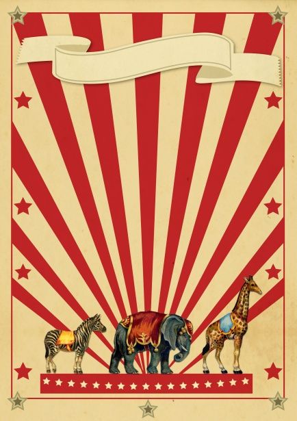 Free image of "Circus Retro Poster Animals" by Karen Arnold Circus Images, Circus Background, Cirque Vintage, Traveling Circus, Circus Posters, Vintage Circus Posters, Vintage Postcards Travel, School Halloween, Animal Templates