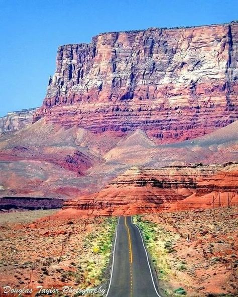 History of Arizona | ARIZONA HIGHWAY - Arizona Highway 89A crosses the Colorado River over Navajo Bridge near Lee's Ferry and then skirts the face of the colorful Vermilli... | Facebook Arizona History, Dark Heart, Colorado River, Amazing Nature, Beautiful Pictures, Utah, The Face, Arizona, Colorado