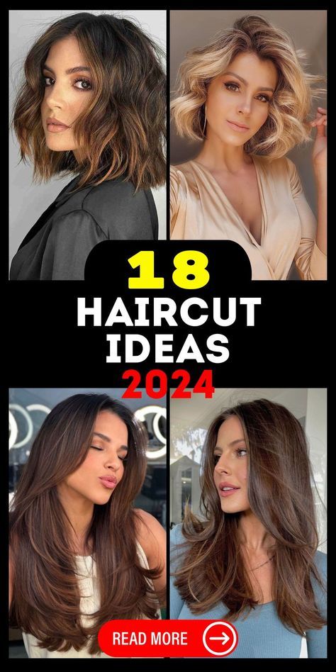 Embrace the upcoming year with a fresh, invigorating haircut from our 2024 collection. With a diverse array of options suitable for medium, short, and long hair, as well as styles that cater to the preferences of women over 40, we offer a rich tapestry of possibilities. Whether your heart beats for curly, wavy, or straight hair, our haircut ideas are poised to catapult you into a realm of cool and stylish elegance as you prepare to step into the year ahead with renewed vigor and flair Hair Cut 2024 Girl, Hair Cut Style For Girls 2023, Trend Haircut 2023 Women, Haircut 2024 Trends Women Long, Haircut 2023 Trends Women Medium, Hair Trends 2024 Haircuts Women Medium, Stepped Haircut, Women’s Haircuts 2023, Haircut Trends 2023 Women