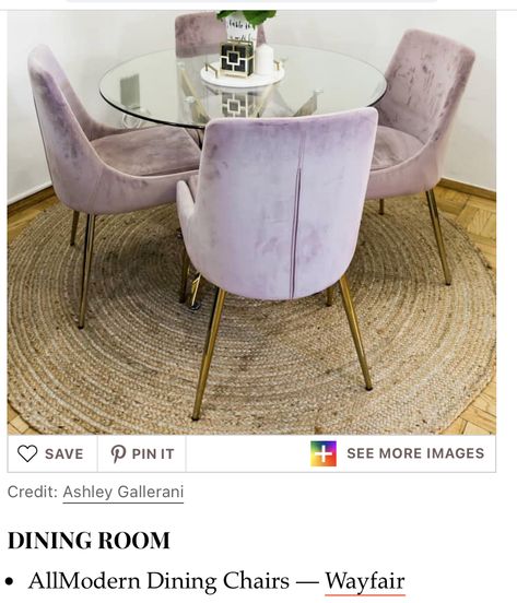 Round Glass Dining Table Velvet Chairs, Glass Dining Table Decor, Glass Table Decor, Apartment Dining, New York City Apartment, Apartment Tour, One Bedroom Apartment, City Apartment, Glass Dining Table