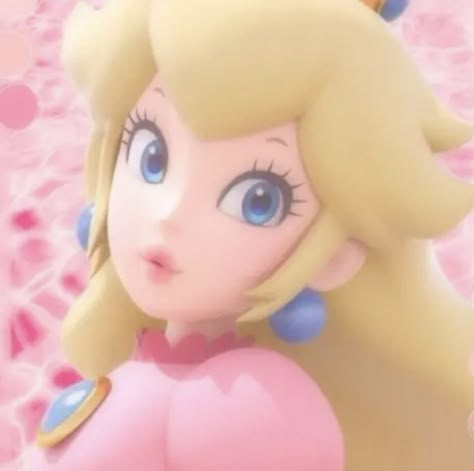 Princess Peach Widget Icons, Princess Peach Pfp Aesthetic, Princess Peach Widget, Princess Peach Pfp, Princess Peach Icons, Peach Pfp, Princess Peach Icon, Peach And Rosalina, Harmonie Mario