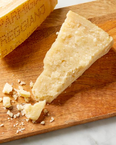 Parmigiano Reggiano v. Parmesan Cheese, Explained | The Kitchn Mediterranean Foods, Cheese Course, Regional Food, Parmigiano Reggiano, Parmesan Cheese, Dip Recipes, Mediterranean Recipes, Cheese Recipes, Grocery Store