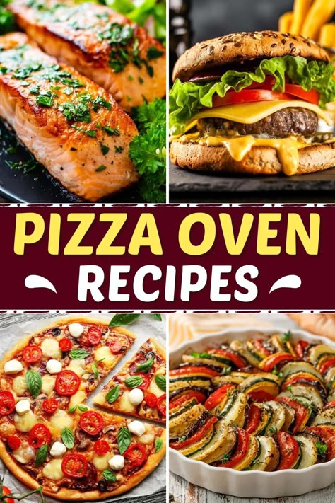 These pizza oven recipes prove how versatile it is! From chicken to brisket to tasty desserts, it does it all! What To Make In A Pizza Oven, Cuisinart 3 In 1 Pizza Oven Recipes, Pizza Oven Uses, Piezano Pizza Oven Recipes, What Can You Cook In A Pizza Oven, Cuisinart Pizza Oven Recipes, Woodfire Pizza Oven Recipes, Big Horn Pizza Oven Recipes, Recipes For Pizza Oven