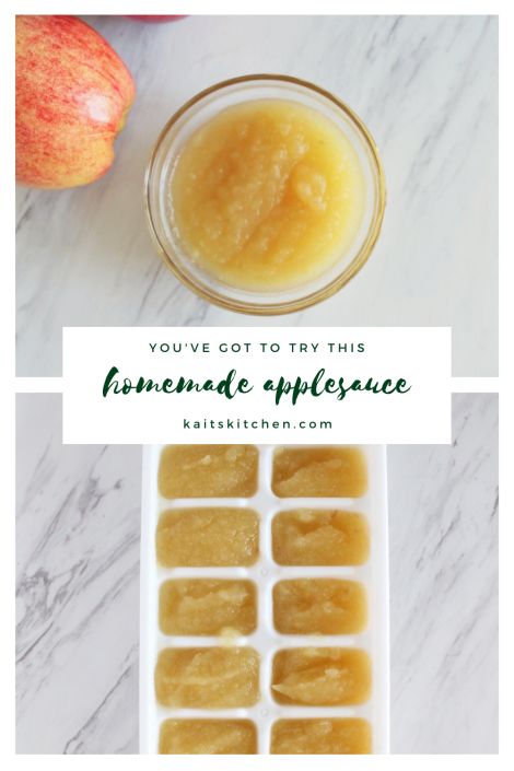 applesauce Baby Applesauce, Meals For Three, How To Make Applesauce, Frozen Butternut Squash, Making Baby Food, Avocado Spread, Homemade Applesauce, Baby Puree Recipes, Baby Puree