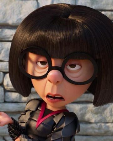 Edna Mode, Short Black Hair, Despicable Me, Disney Pixar, Pixar, Black Hair, I Hope, The Incredibles, Wallpapers