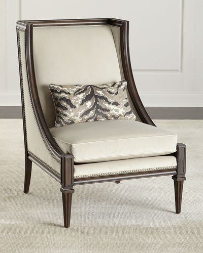 HBBQC Evie Velvet Accent Chair Transitional Accent Chairs, Accent Chairs For Living Room Modern, High Back Chair Modern, Accent Chairs Modern, Classic Chairs, Luxury Furniture Sofa, French Country Furniture, Bedroom Chairs, Classic Armchair