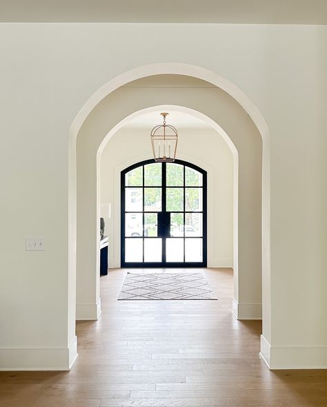 Here for the arches! Project: Meadow Lake Spec. Build: Hyde CG . . . . . . #interiordesign #design #interior #home #interiors #homedesign #interiordesigner #luxury #designer #inspiration #homesweethome #furnituredesign #luxurylisting #nashvillehomes #hallway #hallwayinspo #arch Arch Hallway Entryway, Arches In Homes Interiors, Arch Hallway, Kaitlyn Rose, Arched Hallway, Arched Entryway, Archways In Homes, Arch Entryway, 2025 Design