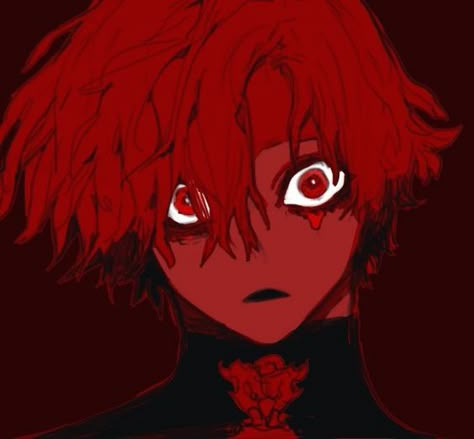 Angry Character Art, Angry Pfp, Red Anime Aesthetic, Red Anime, Arte Sketchbook, Red Art, Arte Fantasy, 판타지 아트, 영감을 주는 캐릭터