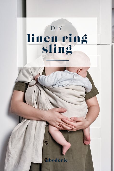 Diy Ring Sling Baby Carrier, Baby Sling Diy, Ring Sling Tutorial, Diy Ring Sling, Diy Baby Carrier, Ring Sling Baby Carrier, Diy Ring, Baby Rings, Ring Sling