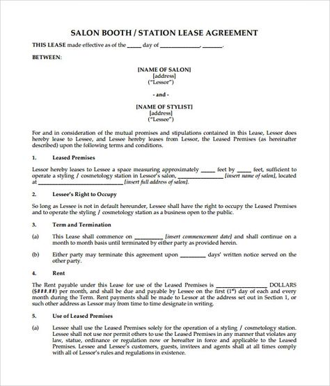 Sample Booth Rental Agreement - 14+ Documents in PDF, Word Salon Booth Rental Checklist, Party Rental Contract Template, Salon Booth Rental Agreement, Salon Booth Rental, Bounce House Rental Agreement, Booth Rental Agreement, Birth Stats Template, Letter Of Employment, Room Rental Agreement