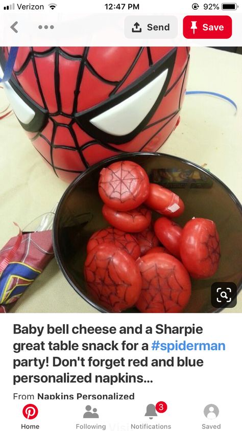 Spiderman Party Snack Ideas, Marvel 6th Birthday Party, Spiderman Themed Snacks, Spider Man Games For Kids, Spidey And Friends Food Ideas, Spidey And His Amazing Friends Party Food Ideas, Spidey Themed Birthday, Marvel Birthday Party Games, Spiderman Food Ideas Boy Birthday