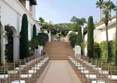 Villa del Mar » Destination Wedding in Spain | Marbella wedding planner Marbella Wedding, Spain Marbella, Andalusian Architecture, Wedding In Spain, Jasmine Wedding, Classic Wedding Cake, Wedding Spain, Dream Wedding Venues, Villa Wedding