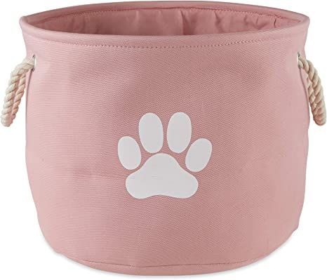 Bone Dry Pet Storage Collection Collapsible Bin, Medium Round, Rose Pink Dog Accessories, Pet Gadgets, Goth Apartment, Puppy Decor, Babysitters Club, Pet Storage, Dog Gadgets, Pets Accessories, Pink Goth