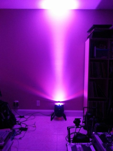 #uplighting #testing #wedding #corporateevent #tradeshow #purple Purple Uplighting, Launch Event Ideas, Podcast Room, Purple Lighting, Purple Curtains, Light Writing, Film Studies, Studio Backdrops, Show Lights