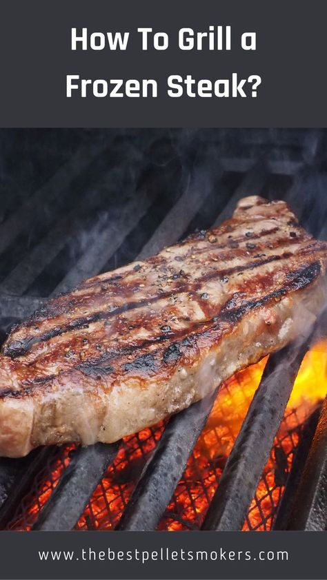 How To Grill a Frozen Steak? Cook Frozen Steak, Ways To Cook Steak, Grilling Guide, Frozen Steak, Frozen Beef, Marinated Flank Steak, I Grill, Grilled Steak, How To Grill Steak